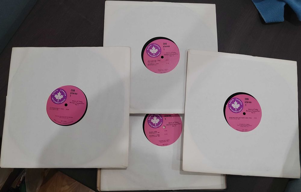 Vinil Caixa de 4xLp - Musique D'Aujourd'Hui - Music Of Today