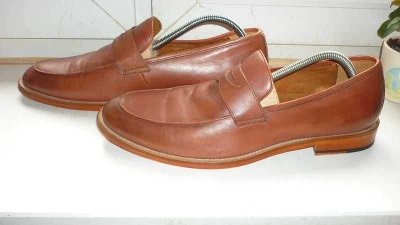 Jeff Banks- męskie półbuty skórzane r; 44