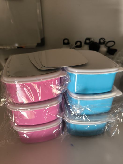 Lote de Lancheira com tampa sublimável c/ oferta de 4 laminas