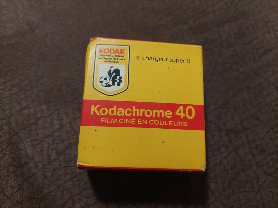 Filme super 8mm Kodak Kodachrome 40