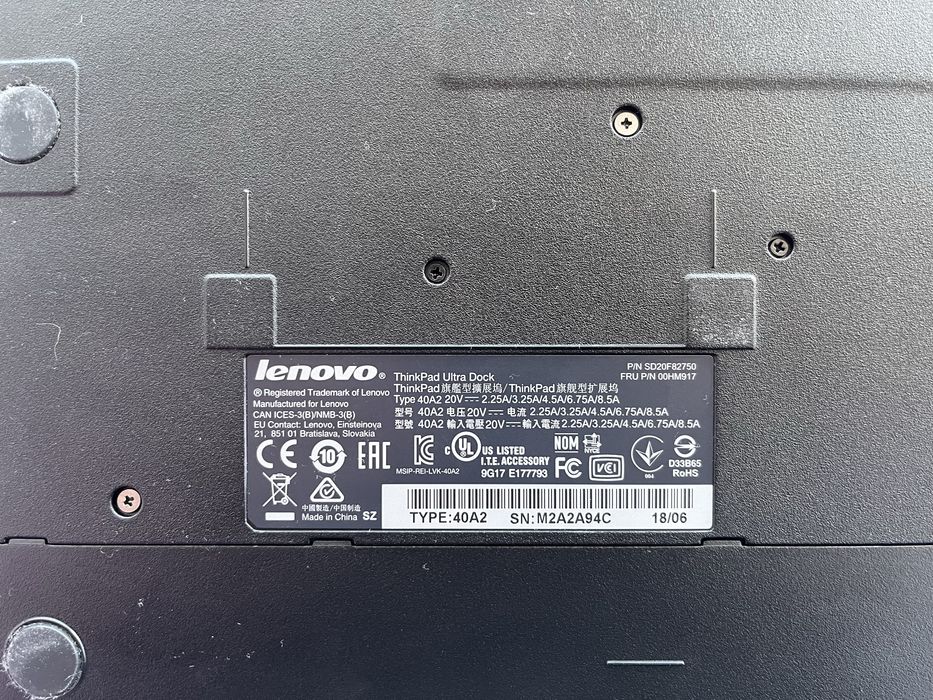 Док станція Lenovo, док-станция / doc station