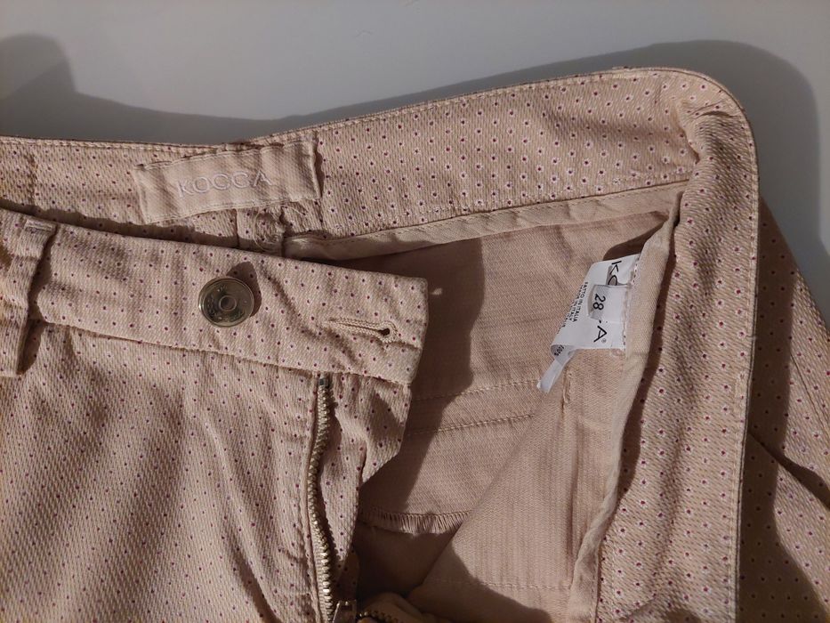 Calças da Kocca padrão discreto e elegante