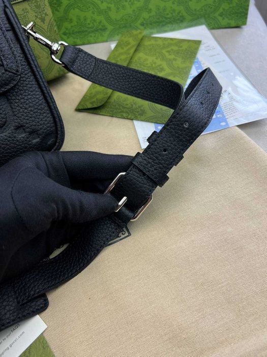 Кроссбоди сумка Gucci Jumbo Small GG кожаный мессенджер Гуччи плечевая сумка c841