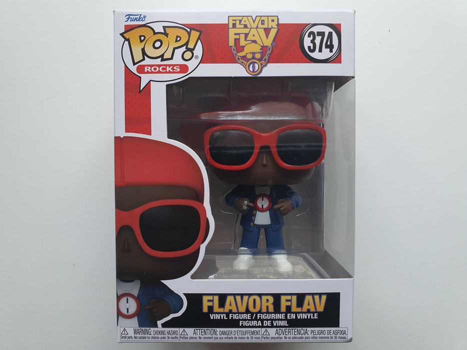 Flavor Flav - Funko Pop - Public Enemy - Figurka Nr. 374