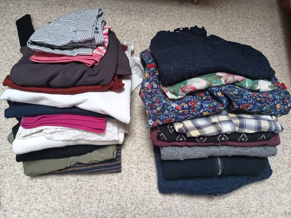 Worek ubrań w rozmiarze S-M