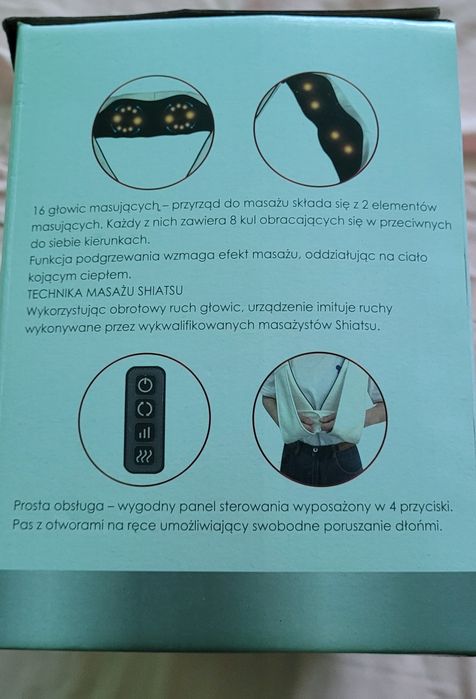 Masażer szyi i karku  .