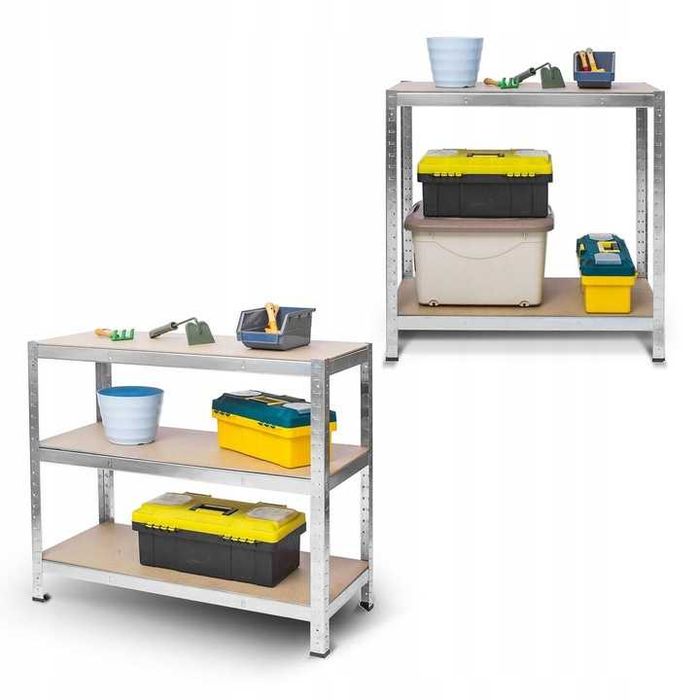 Стелаж металевий  Металеві стелажі для дому / для гаражу / для офісу