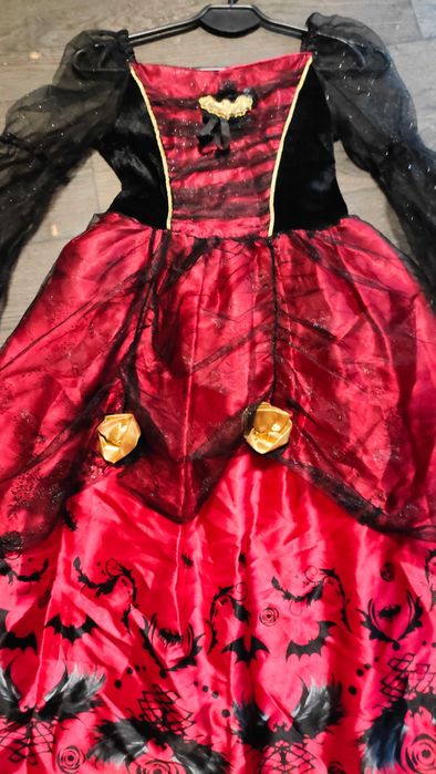 Strój przebranie karnawałowe czarownicy,wiedźmy