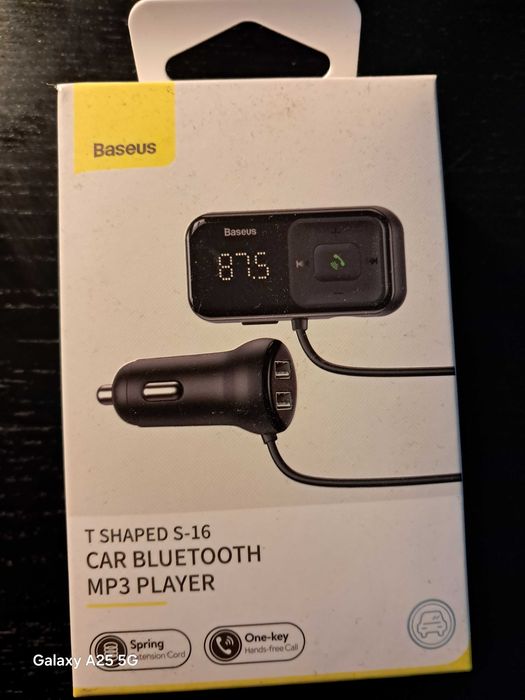 Transmiter Car Bluetooth T Shaped S_16