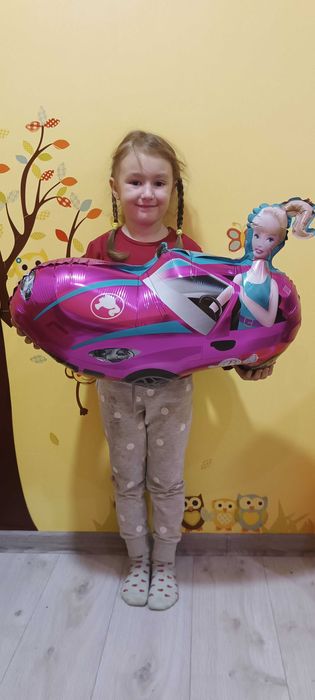 Фольговані кульки на день народження Барбі