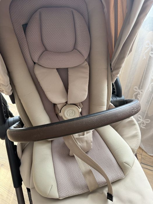 Cybex Melio Almond Beige beżowy nowe kółka