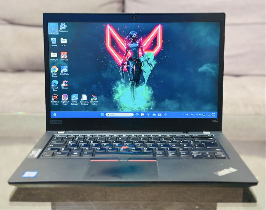 Ноутбук Lenovo T490/FHD/IPS/i5-8265U/3.9 GHz/8 ГБ/SSD 256/UHD Graphics