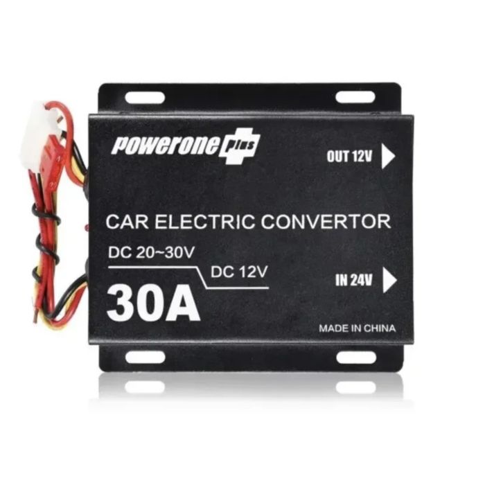 конвертер 24-12V (5A-50A) • PoweronePlus • перетворювач напруги 24-12В