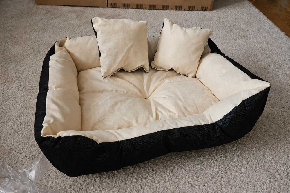 Solidne legowisko kanapa dla psa Yorka kota 75x65 NOWE