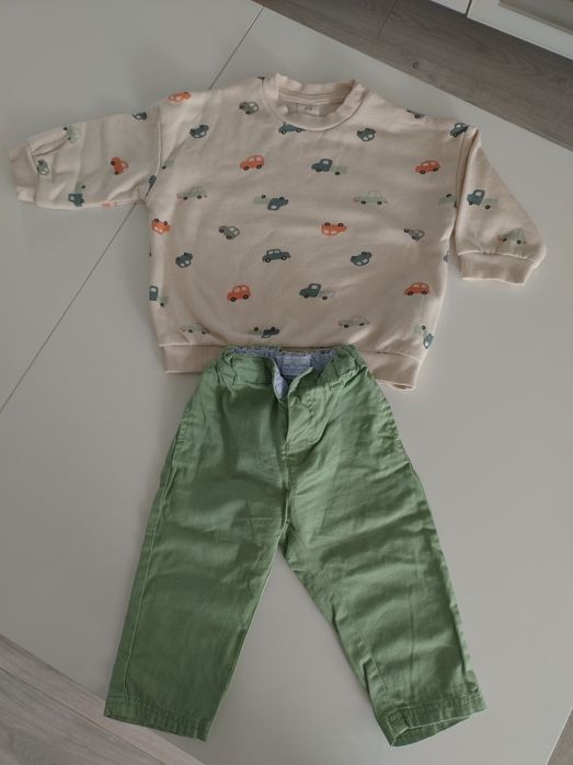 Zestaw ubrań chłopięcych roz. 68 H&M, Next