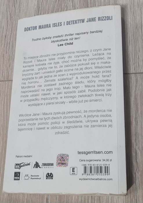 Tess Gerritsen Sekret, którego nie zdradzę