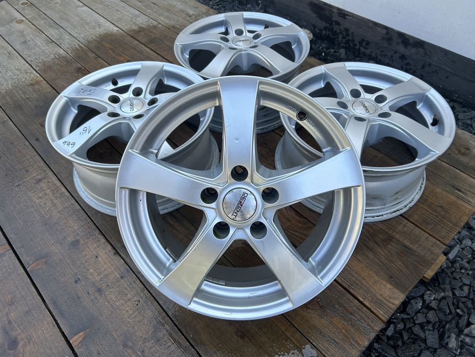 (F70) ALUFELGI 16” 5x112 7J ET35 (AUDI A4 B6 B7 B8 A5 A6 C5 C6 VW Passat Golf Touran Caddy Skoda Octavia Seat itp)