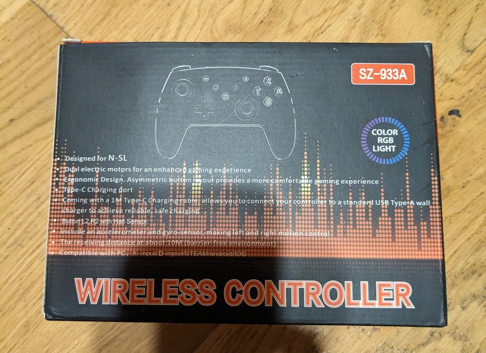 Pad na pc i Nintendo