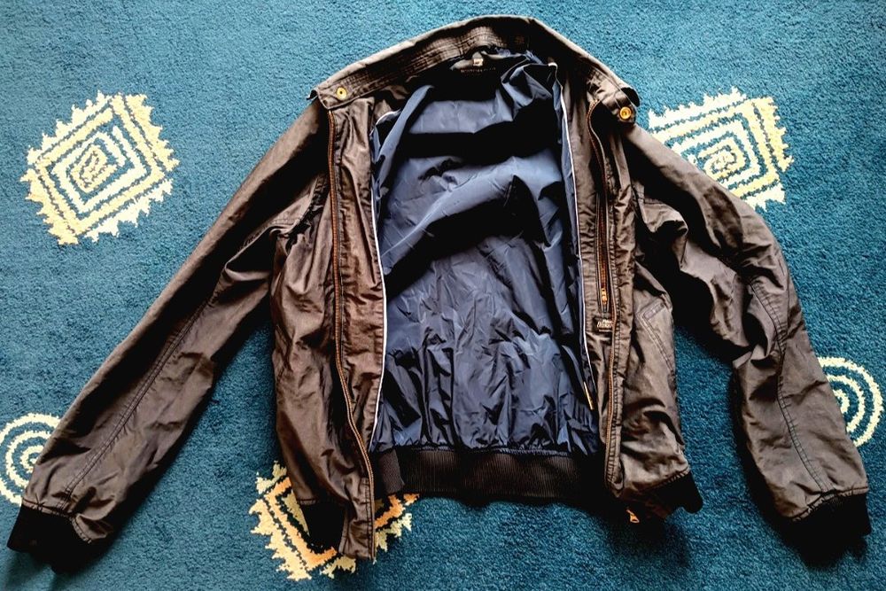 Kurtka Męska Bomberka Scotch & Soda - Kolor Grafit , Rozmiar M Jak NOWA