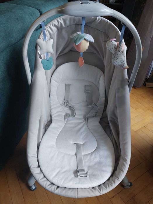 Chicco Baby Hug 4w1 | łóżeczko + leżaczek + krzesełko | stan bdb
