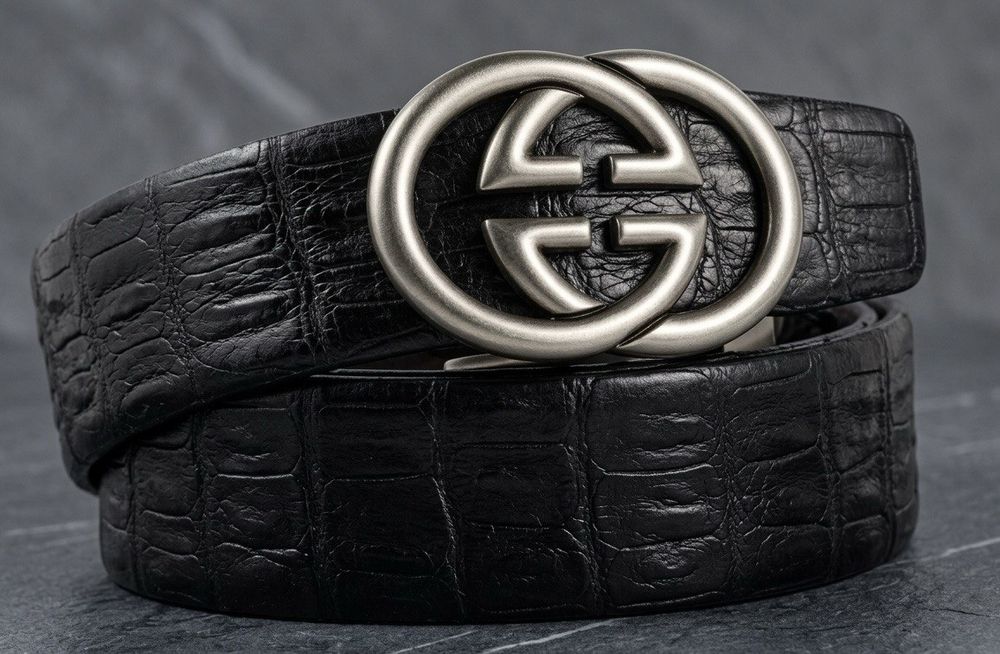 Nowy, czarny, solidny pasek