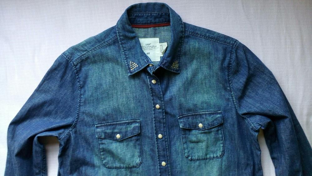 Camisa de ganga de mulher H&M nº42 CM 032