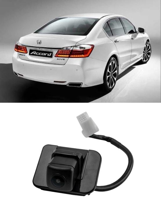 Камера заднього виду огляду Honda Accord 2014-2015-2016-2017