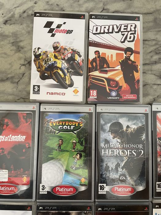 Gry PSP Playstation Portable zestaw gier konsola game