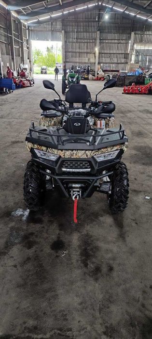 Квадроцикл LINHAI F 320 інжектор камуфляж 4х4 Доставка Кредит