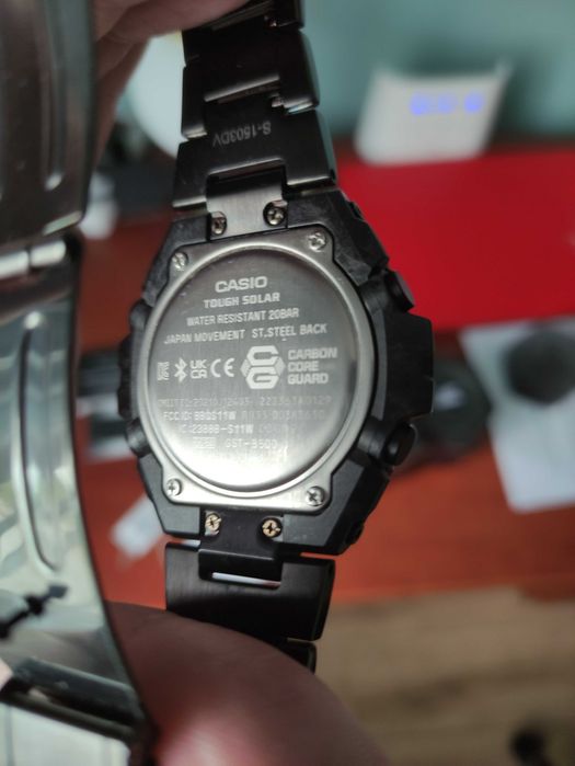 Zegarek casio g-shock GST B-500B D-1A9ER solar, bluetooth,gwarancja
