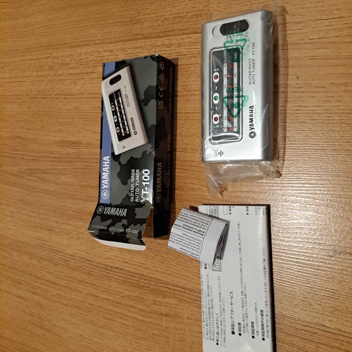 Afinador guitarra/baixo Yamaha YT-100 guitar/bass auto-tuner