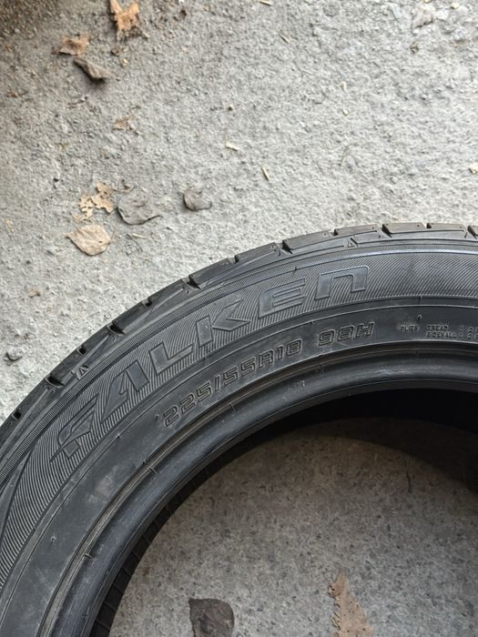 225/55/18 Falken розпаровка одиночка літо шини б/у резина