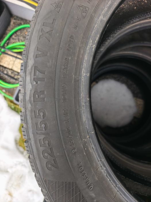 Opony zimowe Continental 225/55R17