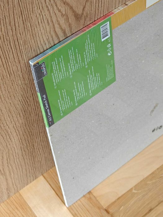 Nowy blok płócienny A3 100% bawełna Crelando 10 arkuszy 380g/m2 płótno malarskie