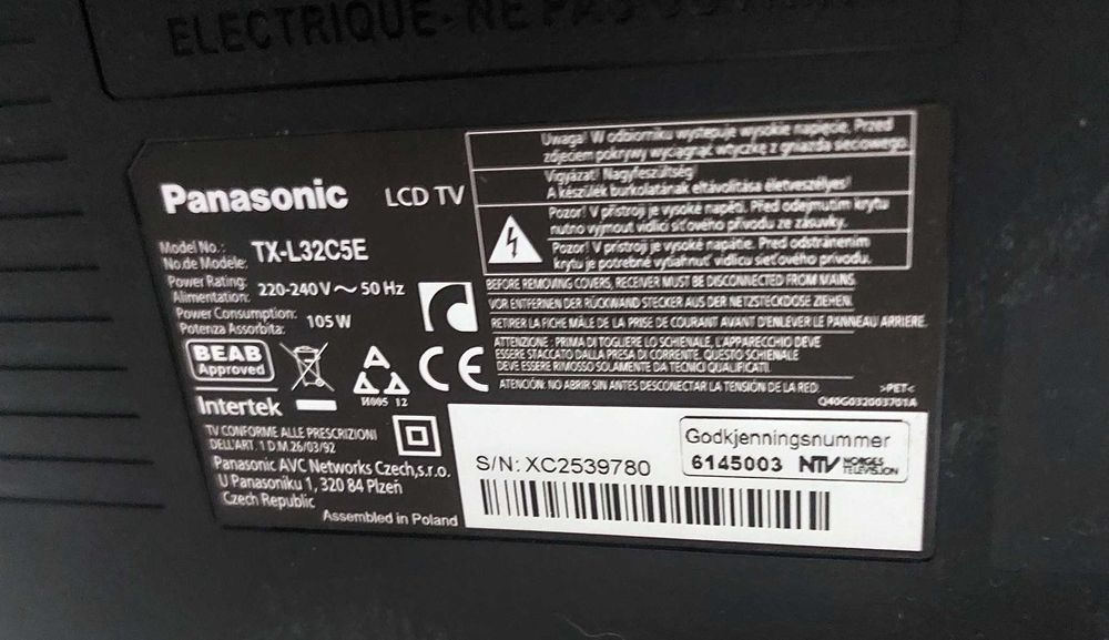Telewizor Panasonic TX-L32C5E