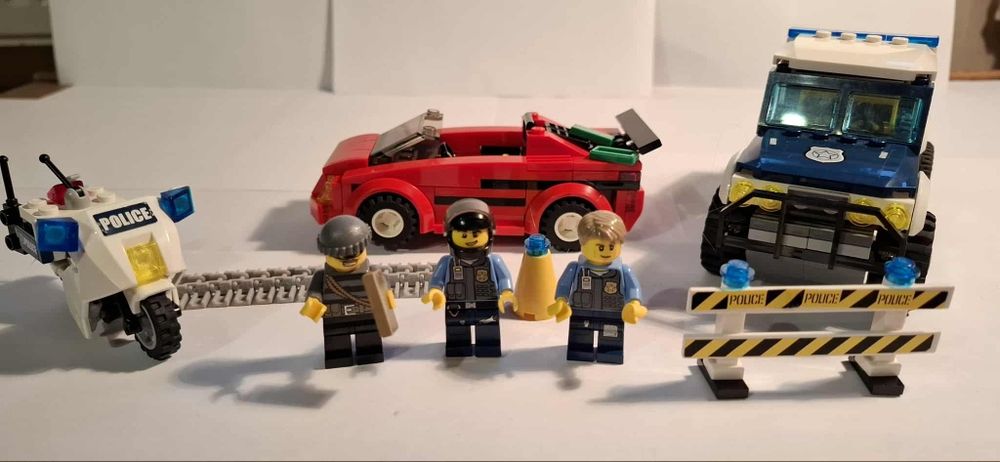 Klocki Lego city  zestaw 60007- Superszybki pościg
