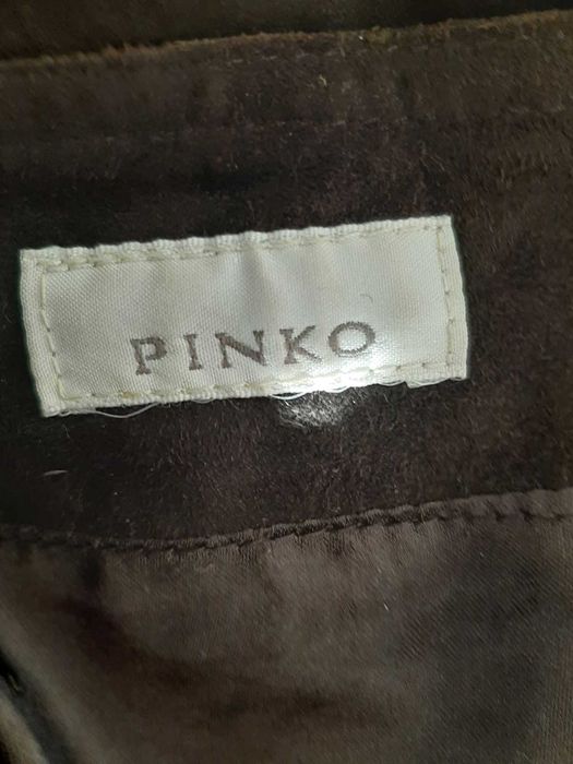 Юбка из натуральной замши. Юбка замшевая PINKO.