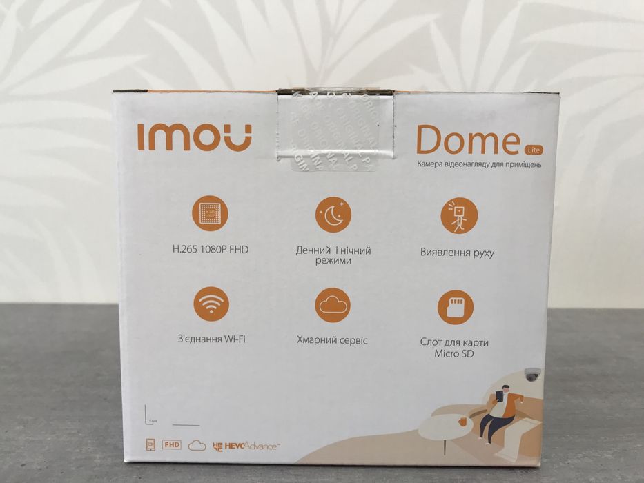 IMOU‼️ 2Мп 2Mp Dahua ip PoE камера купольная для видеонаблюдения відеонагляду купольна внутрішня внутренняя облачная хмарна ONVIF