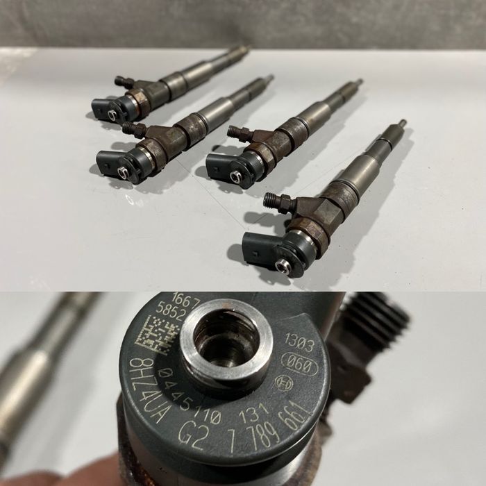 Форсунка BMW E46 M47N 2.0 d Рестайл 320 Дизель 131 БМВ Е46 М47Н шрот