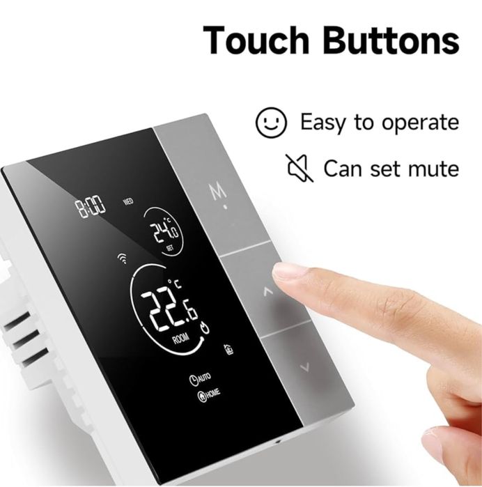 Termostat Beok TGP508-WIFI-EP do elektrycznego ogrzewania