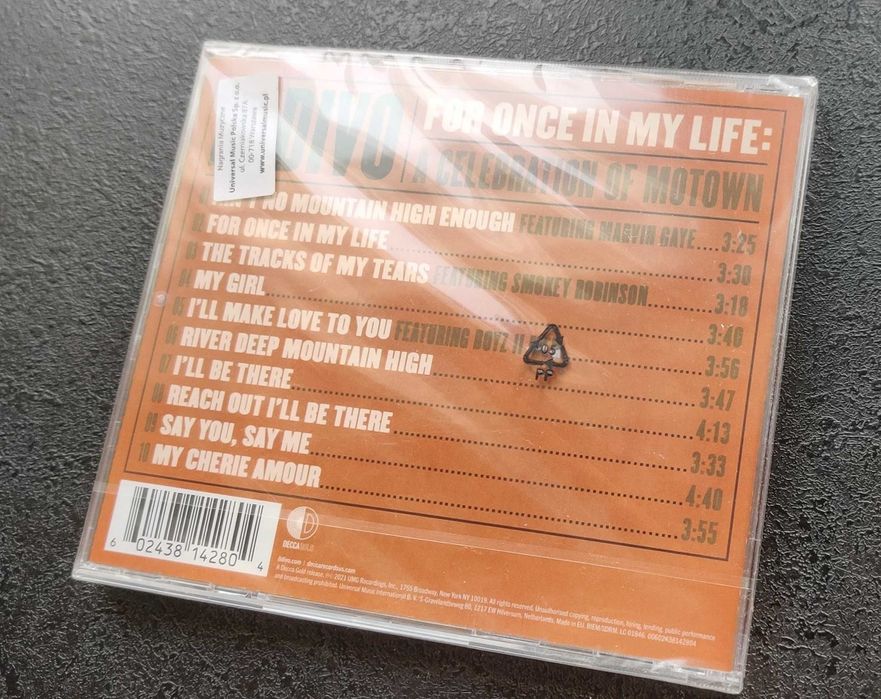 Il Divo: For Once In My Life, nowe CD