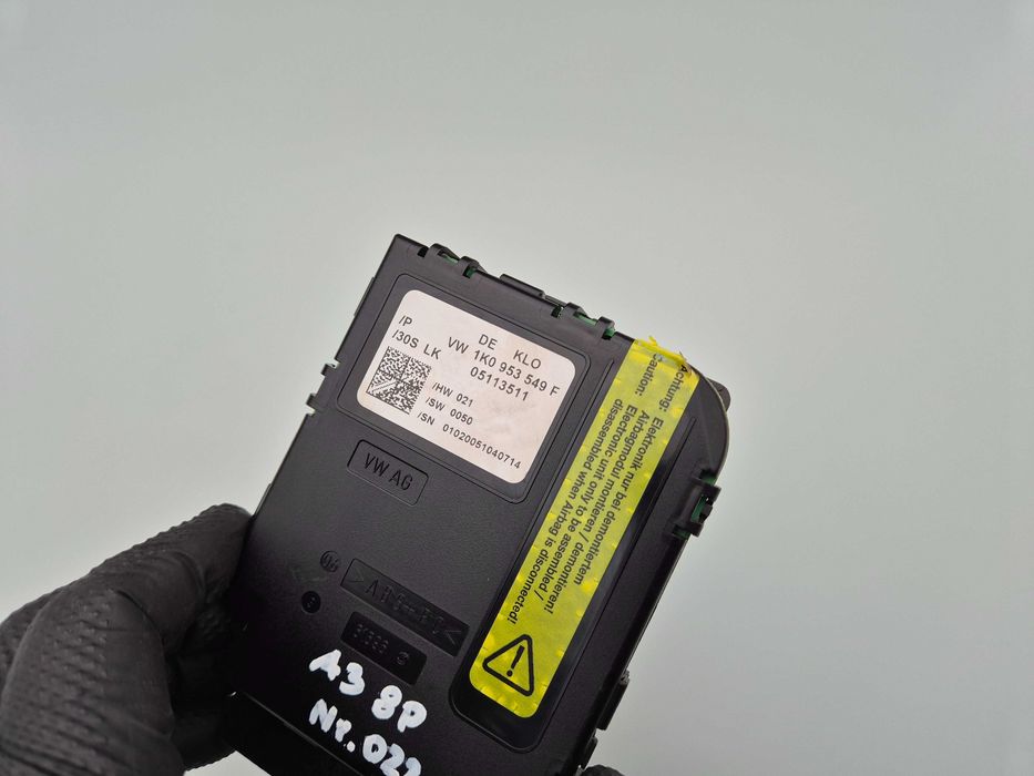 Moduł Czujnik Kąta Skrętu Kierownicy Audi A3 8P VW Seat Skoda Oryginał