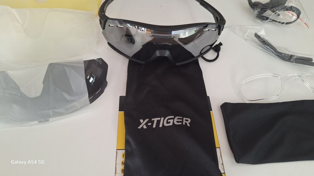 Óculos novos para andar de bike