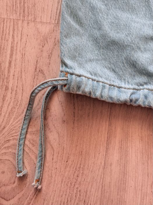 Джинси-джогери Zara блакитні світлі M, 100% бавовна, ідеальний стан