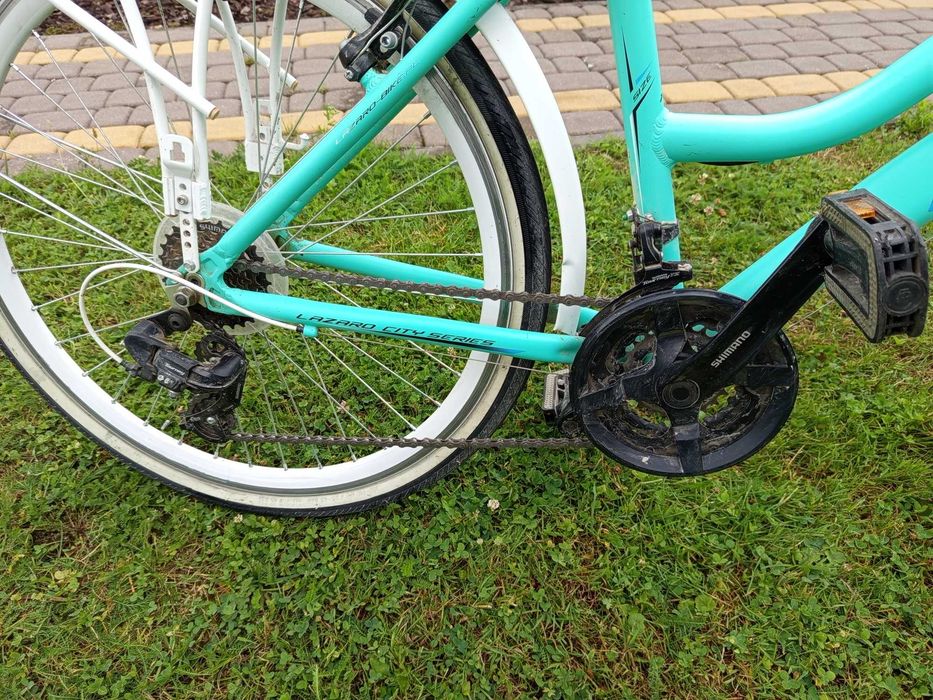Rower miejsko trekingowy damski polskiej marki LAZARO model AVANTI na 26" kołach