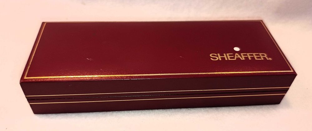 Conjunto Vintage Sheaffer Targa 1009 Ouro Caneta de Tinteiro Esferográfica