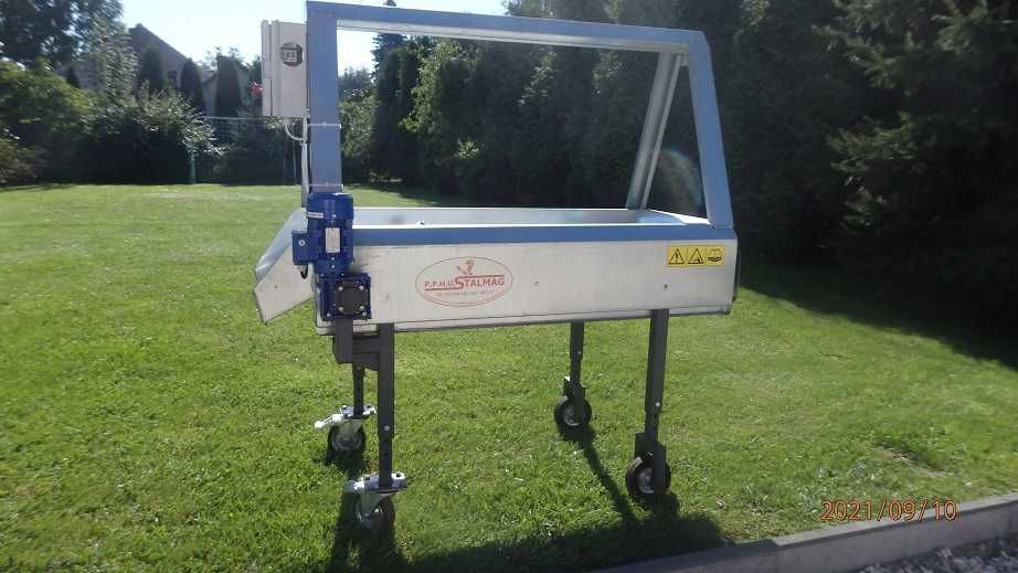 STALMAG stół selekcyjny przebierczy rolkowy do warzyw