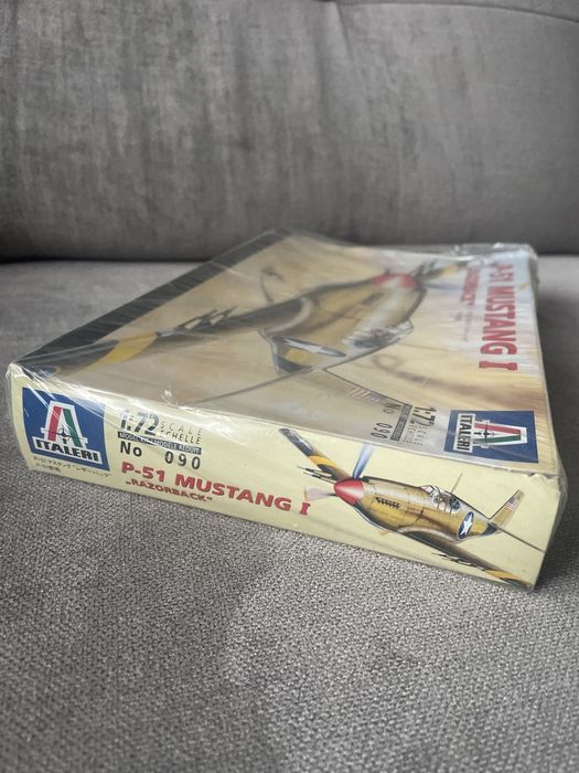 P-51 Mustang I „ Razorback „ 1:72 / italeri no 090