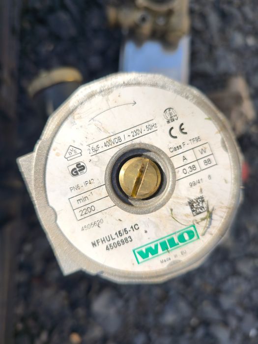 Pompa Wilo + wymiennik płytowy Ariston zespół hydrauliczny kotła