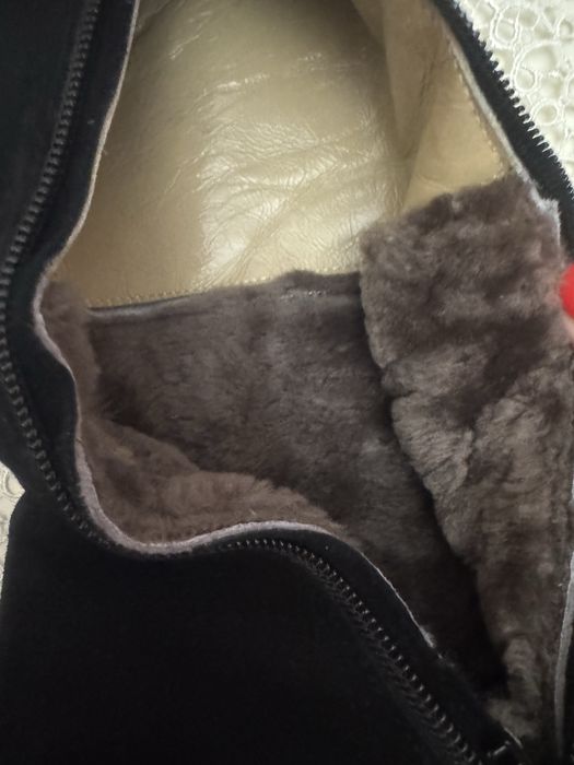 Продам сапоги  женские  NORMA J.BAKER ОРИГИНАЛ! Натуральная замша, мех